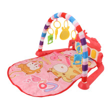 Baby Gym Play Mat with Music Pedal Piano, 75x58x40cm, Electronic Fitness Mat
