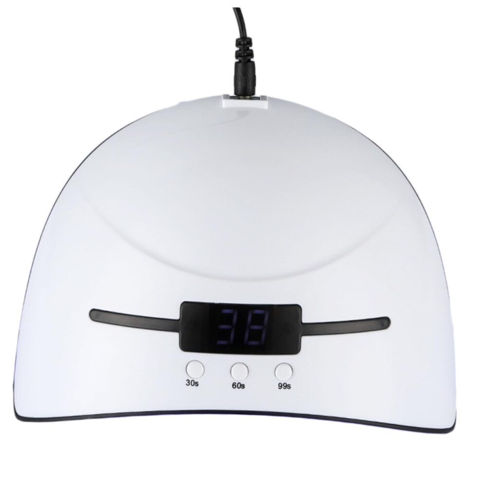 36W LED Nail Lamp UV Nail Dryer for Gel Polish with Fast Curing and Stylish Diamond Design