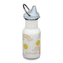 (rainbows) Klean Kanteen Kids Sippy bottle 355ml - narrow design BPA free stainless steel