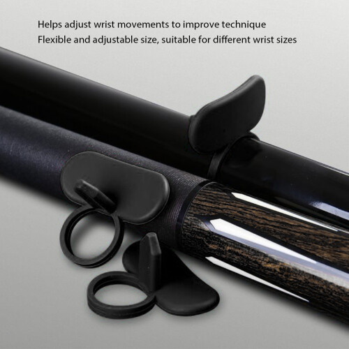 Billard-Trainingsarmband verstellbar schwarz 2