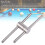 Edelstahl-Pool-Queue-Spitzendrucker 10-14 mm Billard-Stick-Werkzeug 5