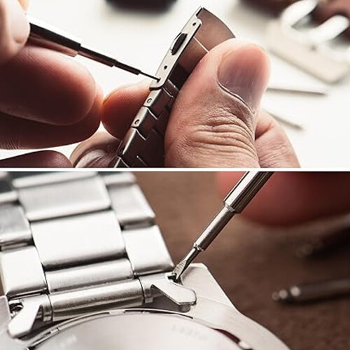 Εύκολη εγκατάσταση ελατηρίου για λουράκια Smartwatch, δεν απαιτούνται εργαλεία. 2