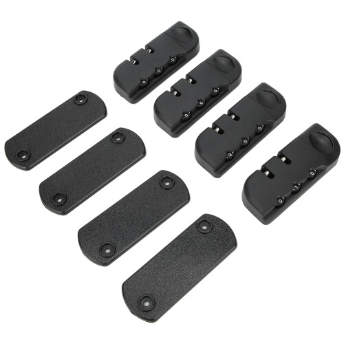 Changeable Password Functionality Set Your Own Combination Luggage Suitcase Lock 3 Digit Password Code Durable And Secure Versatile Suitcase Lock For 2