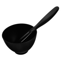 Face Mask Mixing Bowl Set with Soft Brush and Silicone Applicator Kit for Home and Salon Use