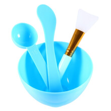 Face Mask Mixing Bowl Set with Silicone Brush and Stirring Rod for Skincare and Hair Mask