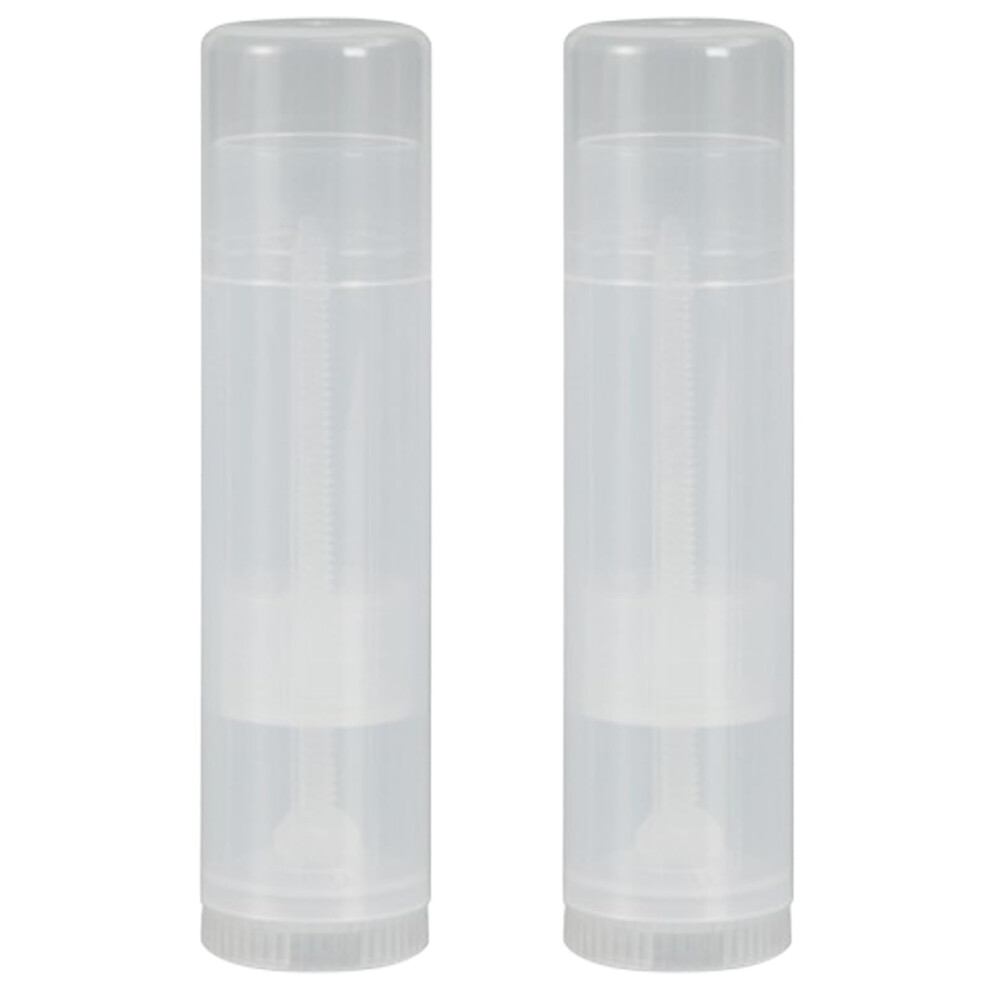 2 Pcs 15g Empty Lip Gloss Tubes with Wand, Refillable Lip Balm Containers, LeakProof Design