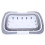 Foldable Bath Toy Storage Basket 15x20x28.3cm Grey Quick Drain 15