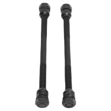 2 Stück Fahrradachsen aus Eisen, 190 mm, für Mountainbike, Mehrgangnaben-Achse