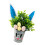 Durable Plastic Foam Easter Eggs Artificial Plant With Festival 1