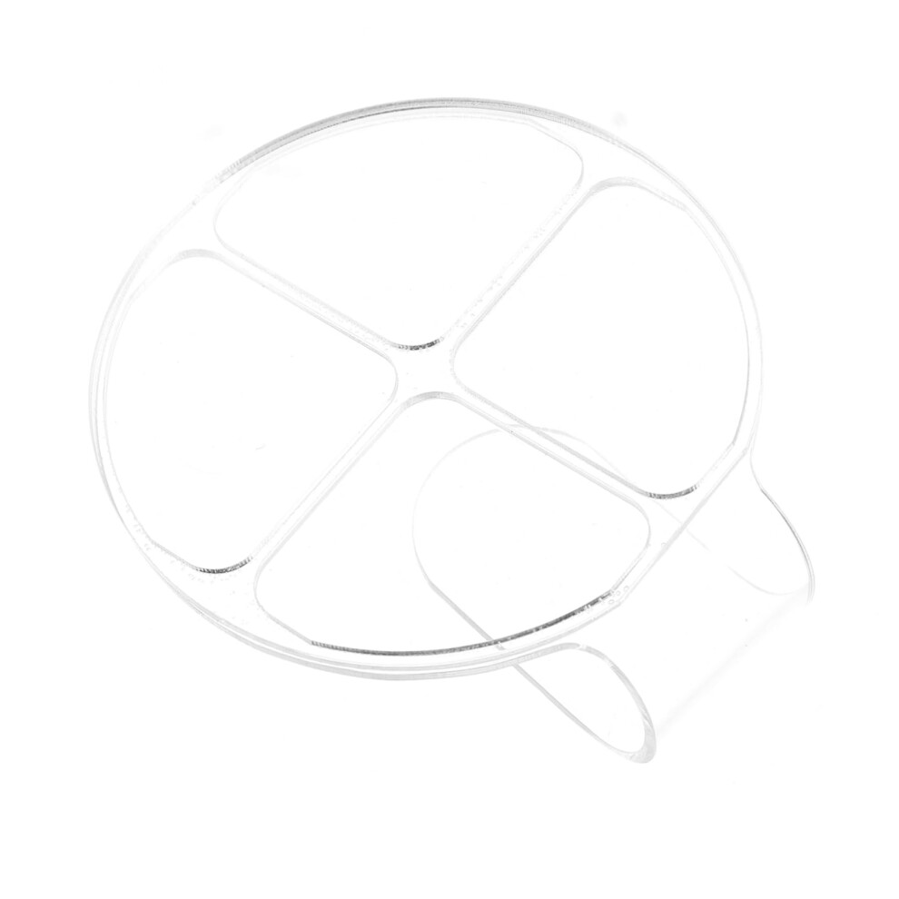 Makeup Mixing Palette Acrylic Handheld with Four Wells for Nail Art Manicure and Travel
