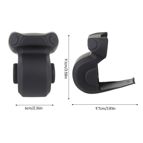 Sturdy Black PC Lens Cap Protector for AIR 3S Drone Camera 1