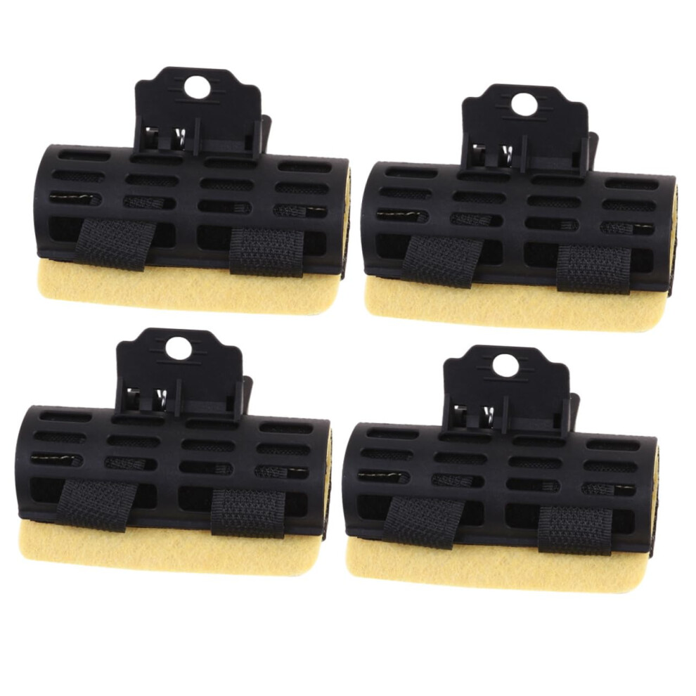 4pcs Professional Salon Hair Sectioning Clips with NonSlip Claw Grip for Heat Styling