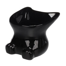 Futternapf für Katze 12 cm Dobby schwarz