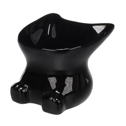 Futternapf für Katze 12 cm Dobby schwarz