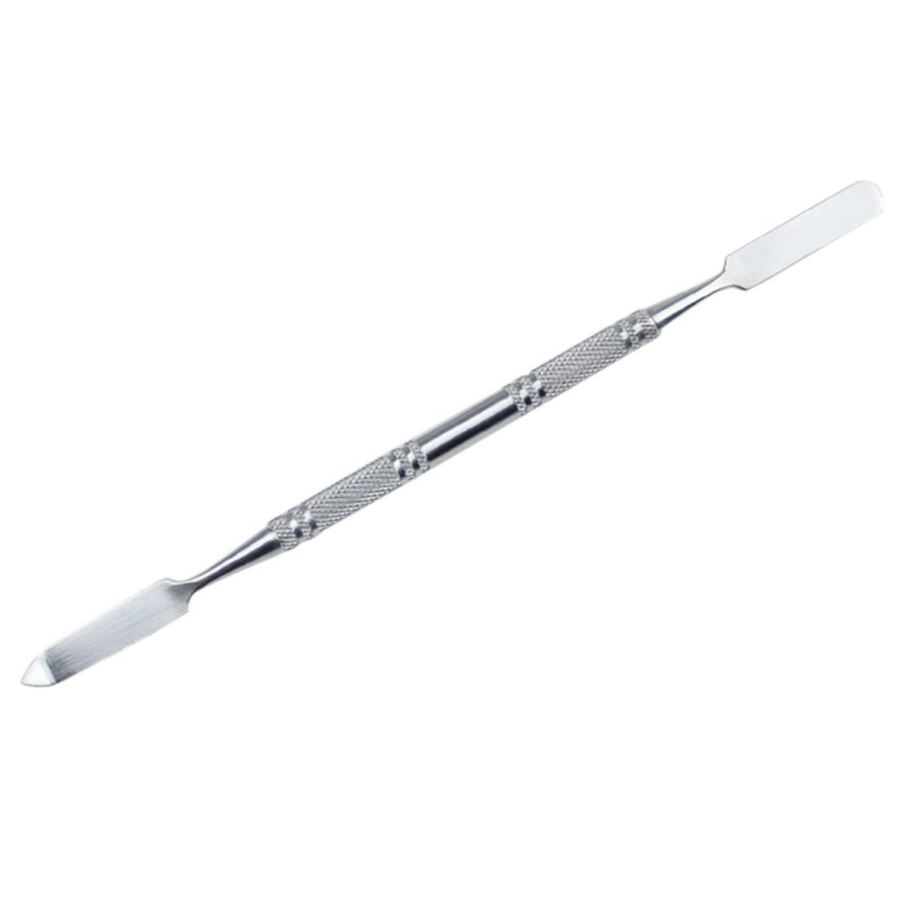 Makeup Mixing Palette Stainless Steel Tool with Spatula and Rod for Hygienic Foundation Blending