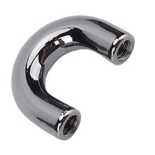 20PCS Metal Bag Arch Bridge D-Ring Set, 5.5mm Screw Back, Gun Color
