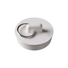 Universal Rubber Bath Plug Stopper with Watertight Seal for Bathtub Sink and Basin Use