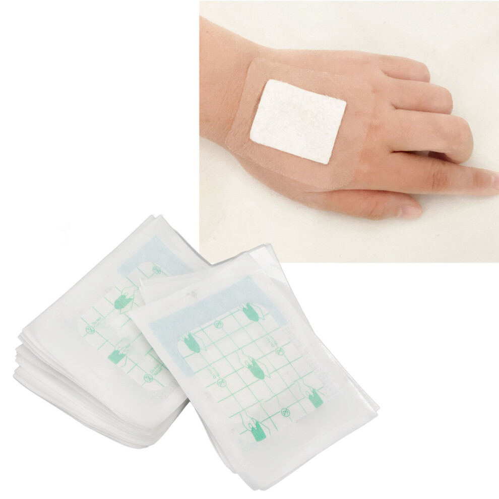20pcs Waterproof Breathable PU Wound Dressings 6x7cm Transparent