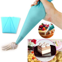 3pcs Silicone Piping Bag Set Reusable Pastry Bags for Cake Decorating and DIY Cream Designs