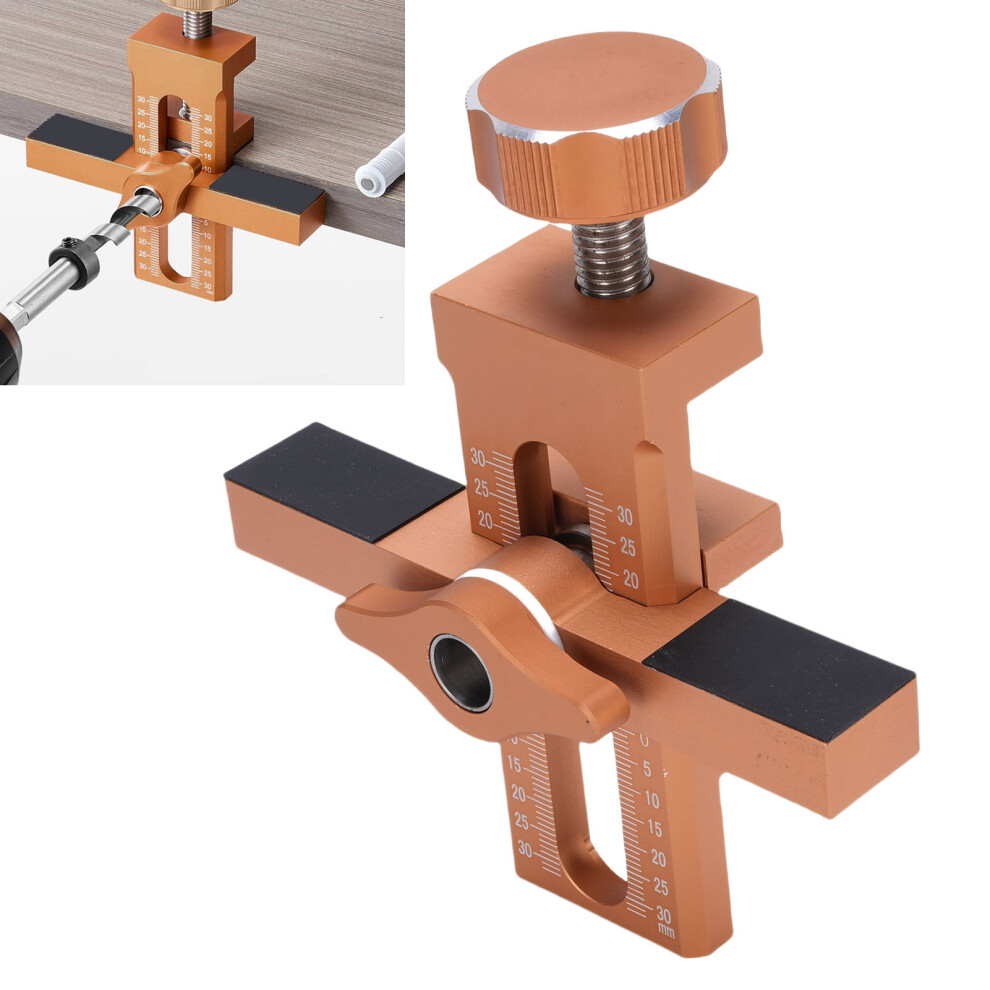 Aluminum Alloy Cabinet Door Positioner Adjustable Woodworking Tool 4611380710531