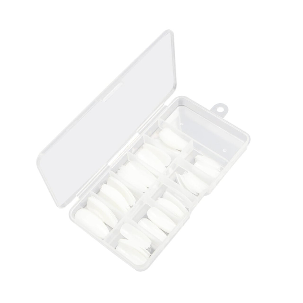 100pcs Fake Nails with Stickers Lightweight Full Cover for Weddings Parties Halloween