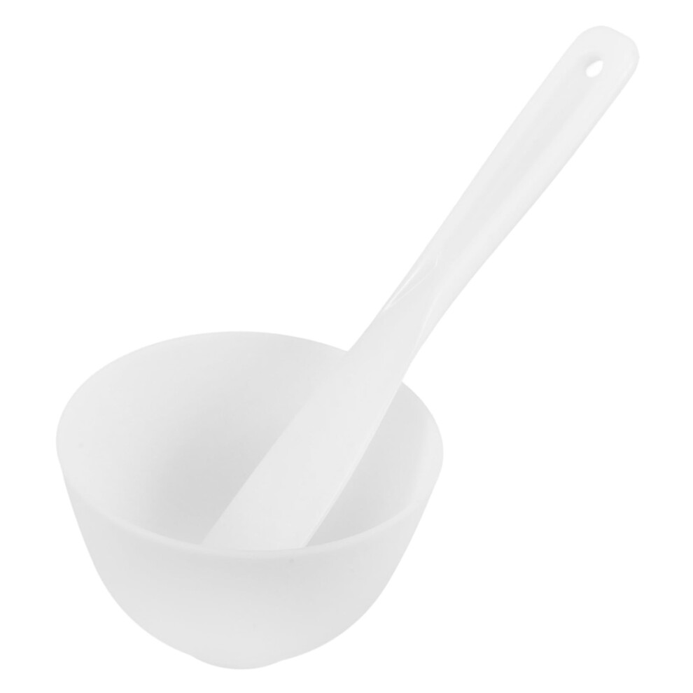 Face Mask Mixing Bowl Set with Spatula Brush, Silicone Applicator DIY Skincare Kit for Home and Travel