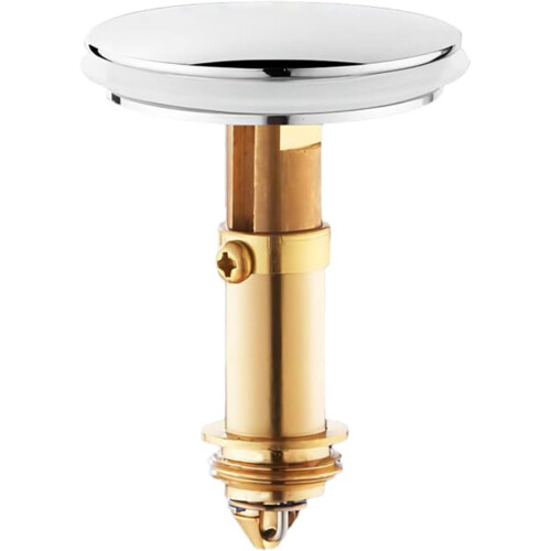 Bathroom Sink Drain Stopper 36mm Brass Basin Plug Rust Resistant PopUp Click Clack Design 1