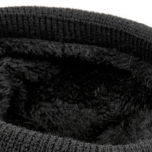 Sciarpa invernale foderata in peluche: design semplice ed elegante per uomo e donna