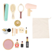 Holz-Make-up-Spielzeugset für Mädchen, Buchenholz-Play-Beauty-Geschenk