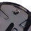 10 Sätze 40mm Tuck-Lock-Verschluss 47x47mm Silber/Schwarz 6