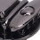 10 Sätze 40mm Tuck-Lock-Verschluss 47x47mm Silber/Schwarz 10