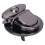 10 Sätze 40mm Tuck-Lock-Verschluss 47x47mm Silber/Schwarz 14