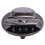 10 Sätze 40mm Tuck-Lock-Verschluss 47x47mm Silber/Schwarz 7