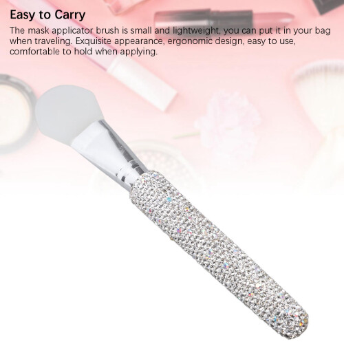 Washable Silicone Face Mask Brush with Long Handle for Daily Use 2