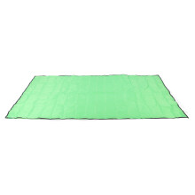 Camping-Tarp-Matte Größe L 240x220cm grasgrün Tasche