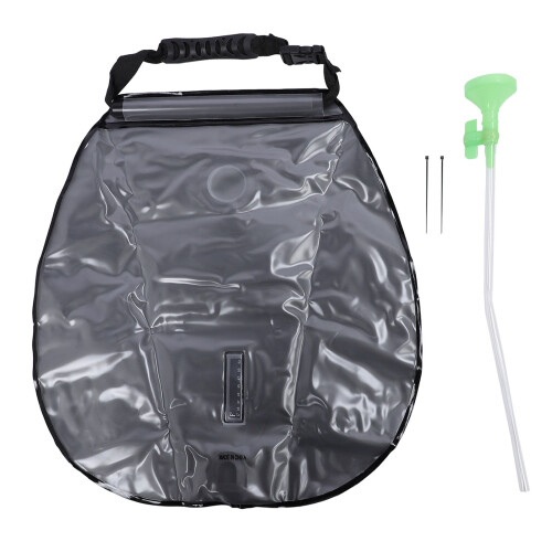 20 L Schwarzer Outdoor-Duschbeutel mit großer Kapazität 1