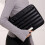 Leichter 14" gesteppter Puffer-Laptoptasche, 36x26cm, Schwarz 4