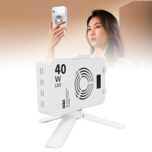 40W RGB Fülllicht Tragbar 3000-7000K Live-Streaming & Outdoor-Fotografie