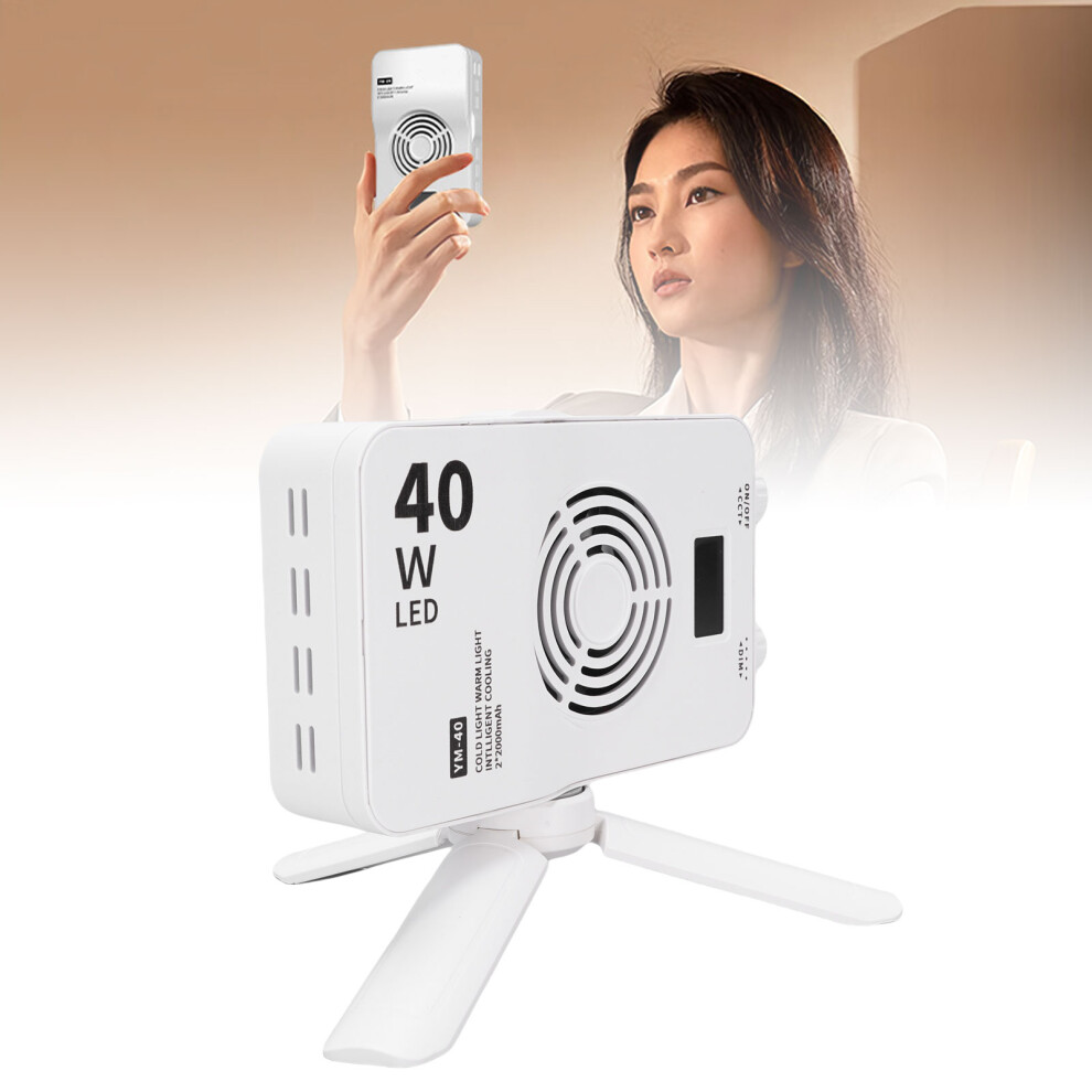 40W Rgb Fill With 3000-7000K Stepless Brightness, Portable Light 7891380713818