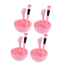 Facial Mask Brush Set with Mixing Bowl, Measuring Spoons and Spray Bottle for DIY Skincare