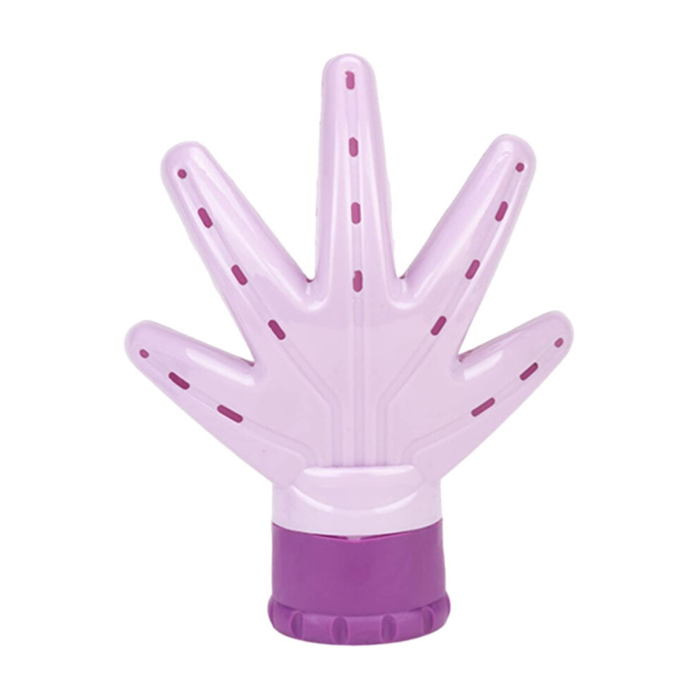 Green Universal Palmshaped Hair Dryer Diffuser For Curly Hair With Frizz Reduction And Curl Defining