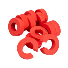 Foam Hair Rollers Heatless Overnight Curlers Soft Sponge for Sleeping Natural Waves 6Pcs