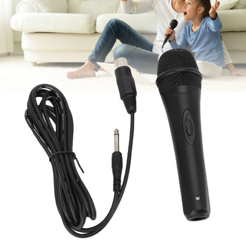 Dynamic Cardioid Handheld Wired Microphone for Singing, Speech & Karaoke
