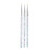 Nail Art Brush Set with Ergonomic Crystal Handle, Three Tip Sizes for Precision Nail Design 1