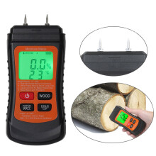 Handgerät Holzfeuchtigkeitsmesser LCD-Anzeige, Widerstandstyp, 4-75%