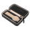 Portable Watch Box with Versatile Usage, Secure Storage Travel Case Featuring Durable PU Material, Compact Design with Soft Interior Lining and Precis 3