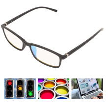 Lunettes pour daltoniens unisexes, monture légère en TR, usage intérieur/extérieur