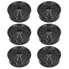 Petal Shaped Wire Grommets Pack 100 with Insulation Cover for 30mm Holes in Box