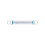 LED Aquarium Light USB Power Thin Design Lamp with 6 Rows-28cm 1