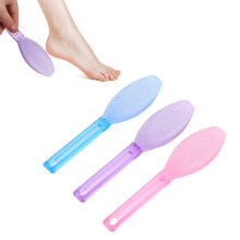 3 Stück Fußscrubber-Dateien Pediküre-Werkzeug ergonomischer Fersenfußschleifer